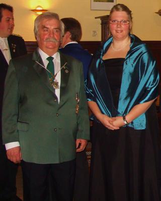 Hubertus – Königspaar 2010/2011 Fritz Multhaup & Sandra Steglich